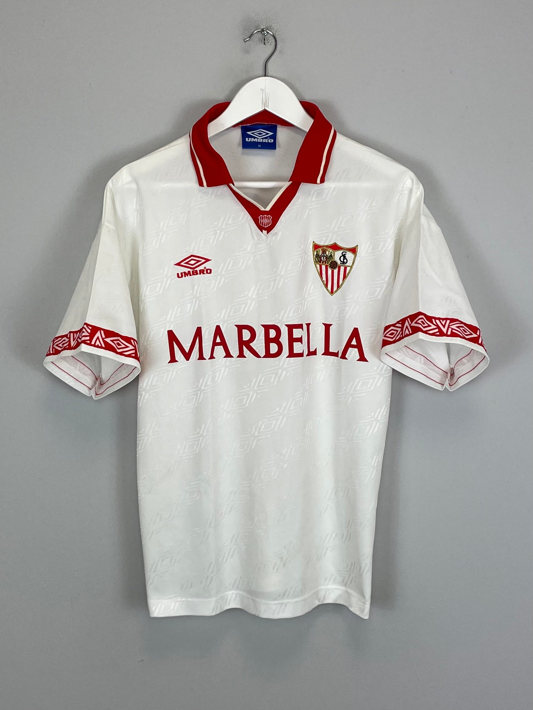 1994/95 SEVILLA HOME SHIRT (M) UMBRO