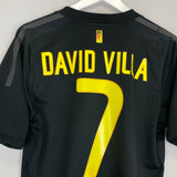 2011/12 BARCELONA DAVID VILLA #7 AWAY SHIRT (M) NIKE