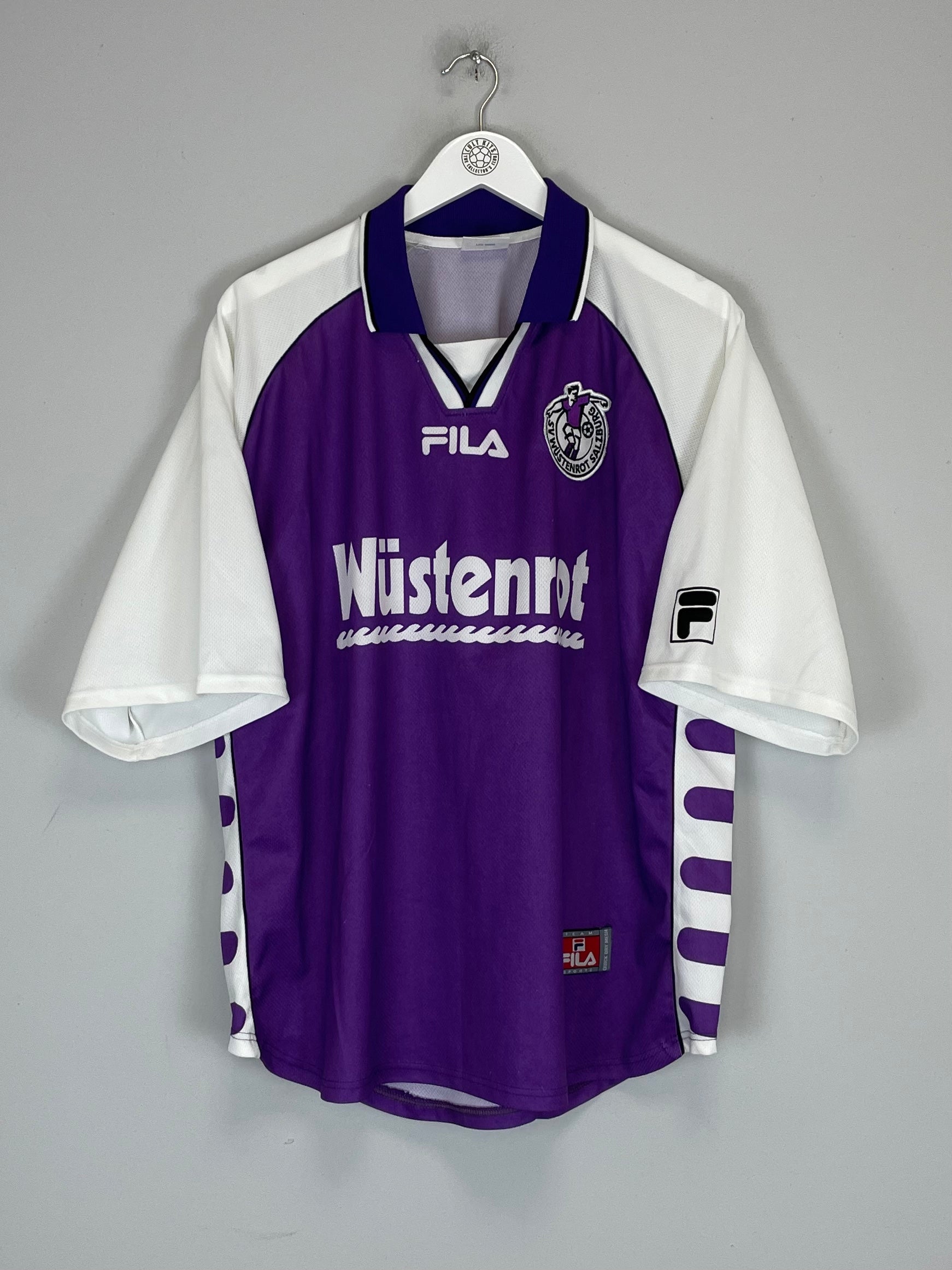 2000/01 WUSTENROT SALZBURG #10 AWAY SHIRT (XL) FILA