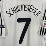 2008/09 GERMANY SCHWEINSTEIGER #7 HOME SHIRT (L) ADIDAS