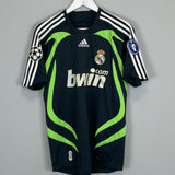 2007/08 REAL MADRID RAUL #7 C/L AWAY SHIRT (S) ADIDAS