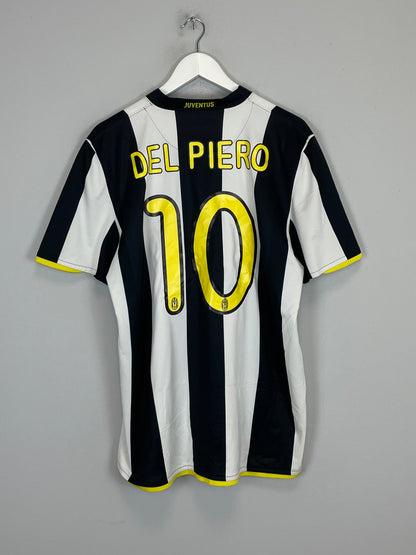 2008/09 JUVENTUS DEL PIERO #10 HOME SHIRT (L) NIKE