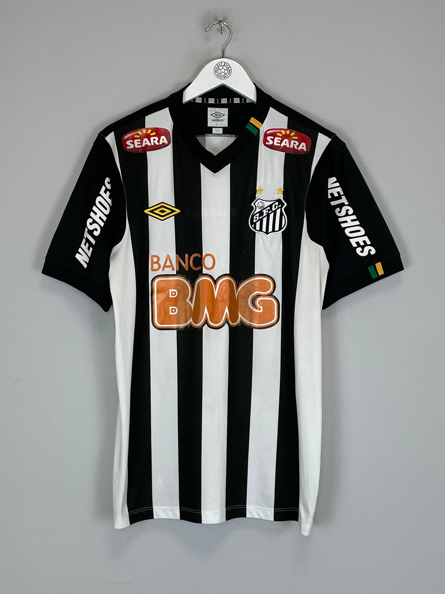 2011/12 SANTOS #19 HOME SHIRT (L) UMBRO