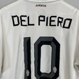 2010/11 JUVENTUS DEL PIERO #10 AWAY SHIRT (XL) NIKE