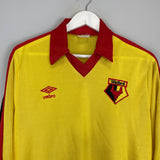 1978/92 WATFORD L/S HOME SHIRT (M) UMBRO