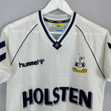 1989/91 TOTTENHAM #8 (GASCOIGNE) HOME SHIRT (S) HUMMEL