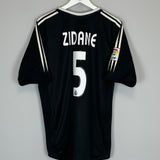 2004/05 REAL MADRID ZIDANE #5 AWAY SHIRT (L) ADIDAS