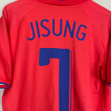 2006/07 SOUTH KOREA JI SUNG #7 HOME SHIRT (M) NIKE