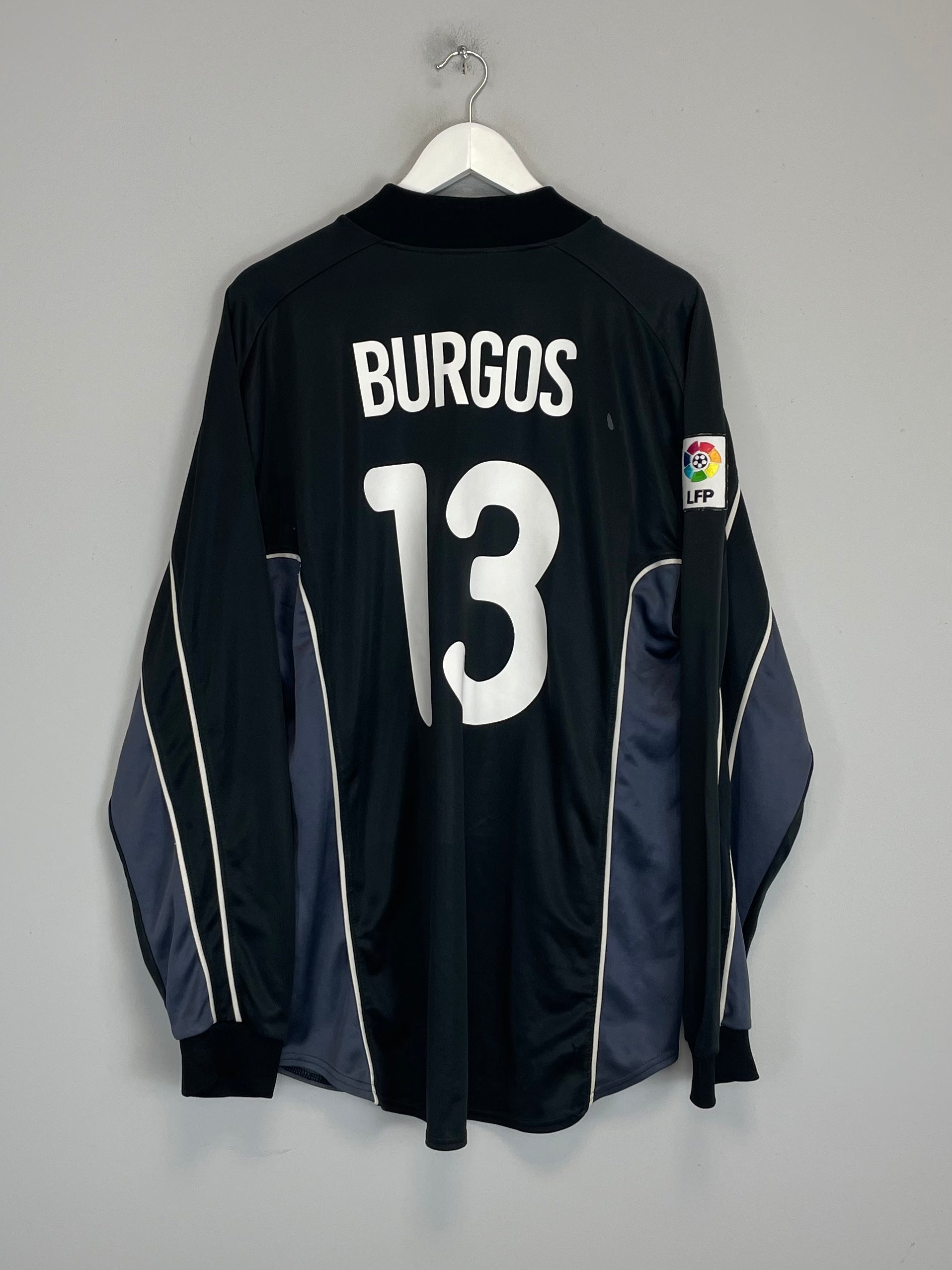 2001/02 ATLETICO MADRID BURGOS #13 GK SHIRT (XL) NIKE