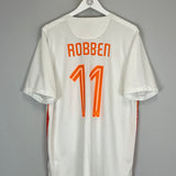 2015/16 NETHERLANDS ROBBEN #11 AWAY SHIRT (XL) NIKE