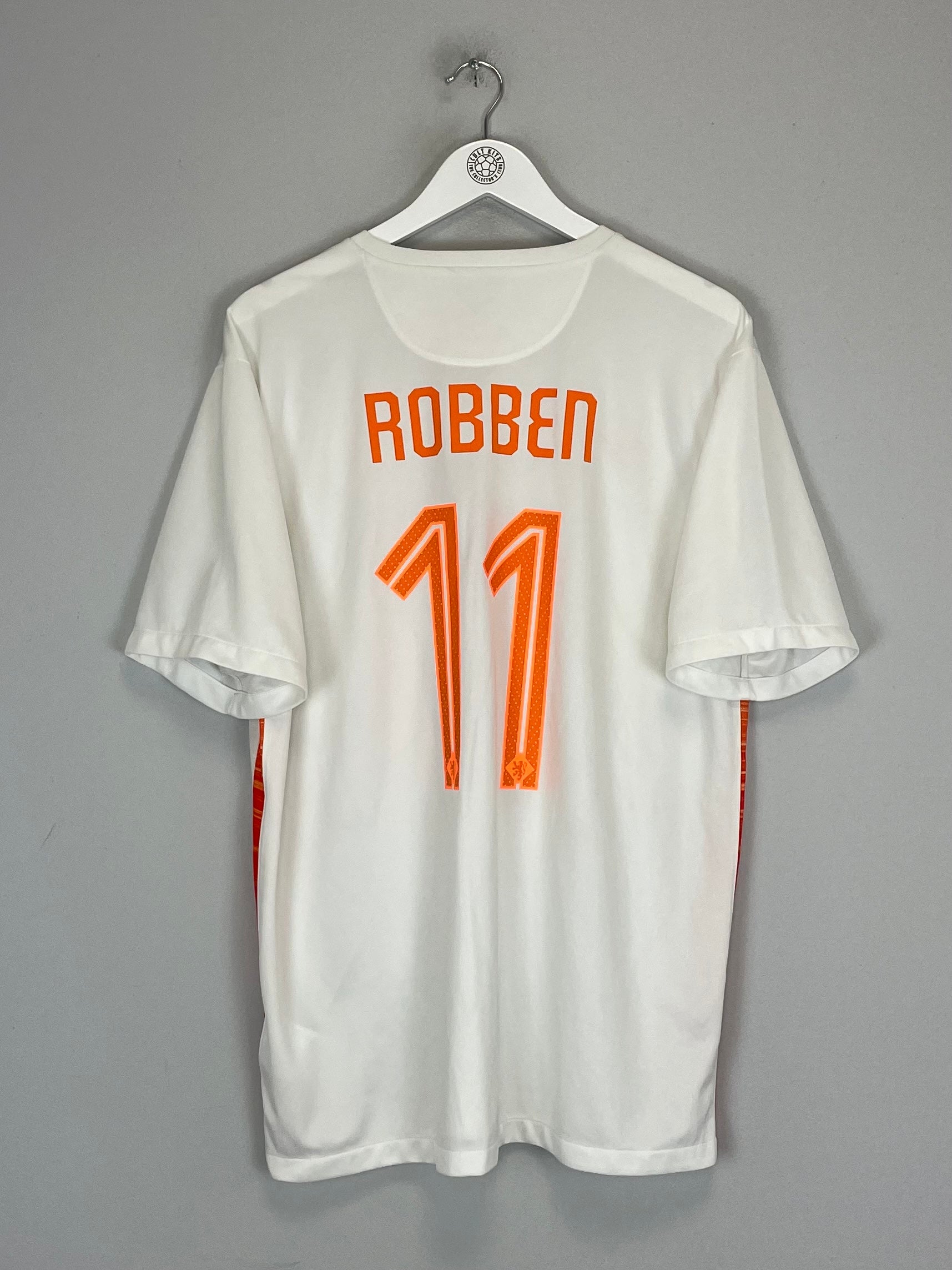 2015/16 NETHERLANDS ROBBEN #11 AWAY SHIRT (XL) NIKE