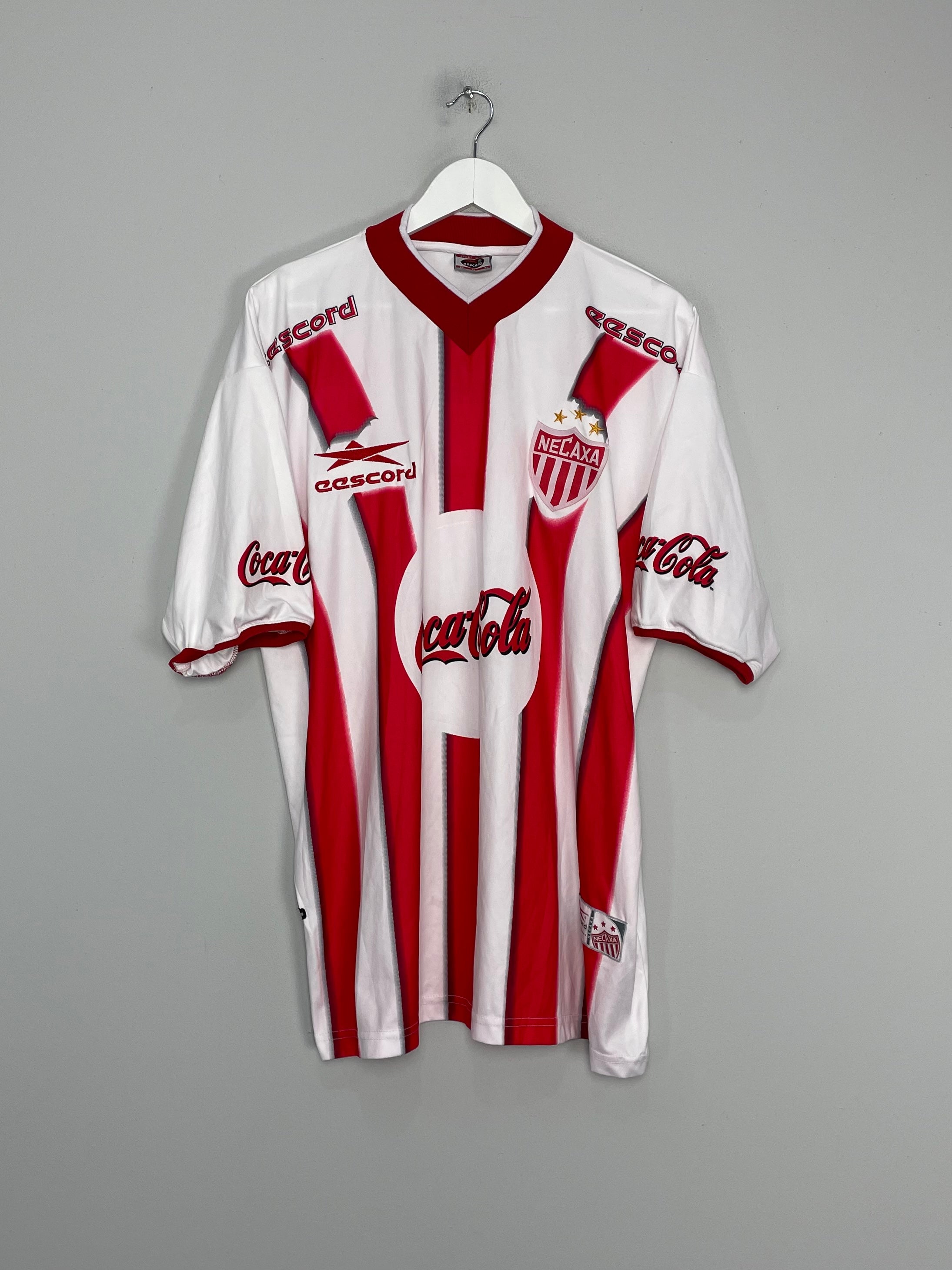 2000/01 NECAXA HOME #3 SHIRT (XL) UMBRO