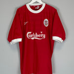 1998/00 LIVERPOOL HOME SHIRT (L) REEBOK