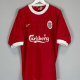 1998/00 LIVERPOOL HOME SHIRT (L) REEBOK