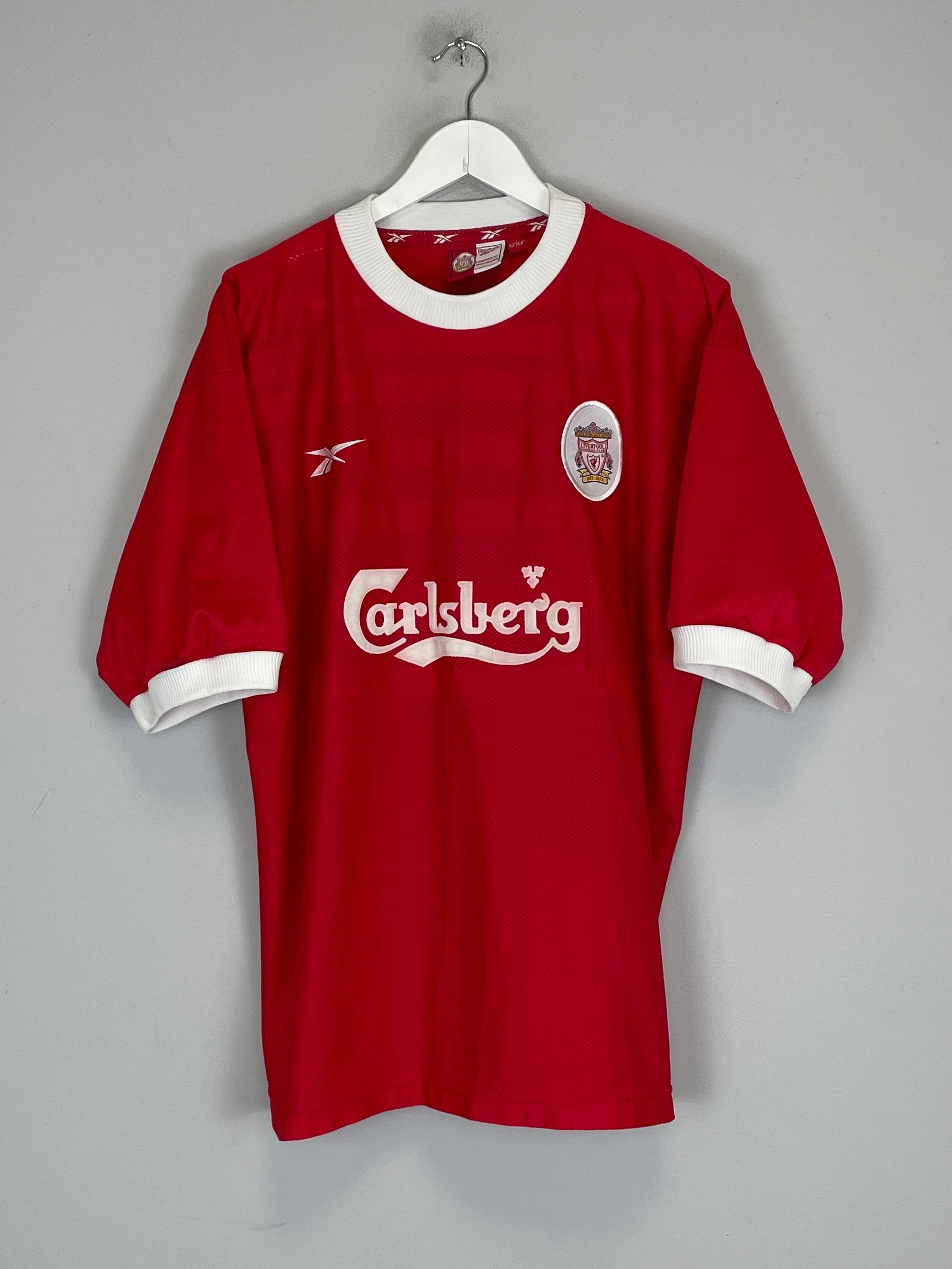 1998/00 LIVERPOOL HOME SHIRT (L) REEBOK