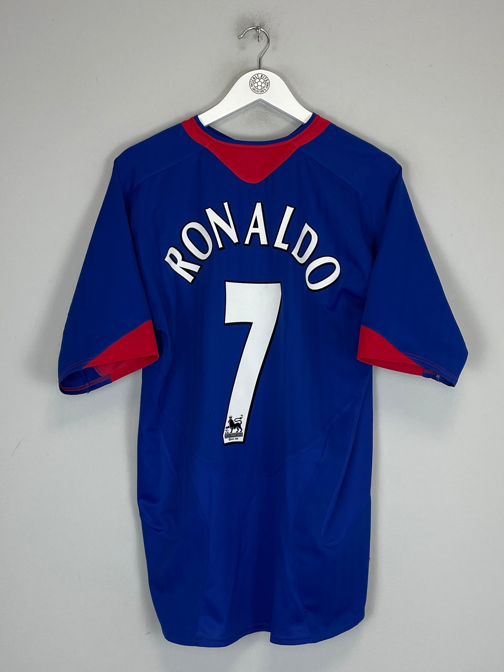 2006/07 MANCHESTER UNITED RONALDO #7 AWAY SHIRT (L) NIKE