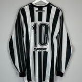 1999/00 BOTAFOGO #10 L/S HOME SHIRT (L) TOPPER