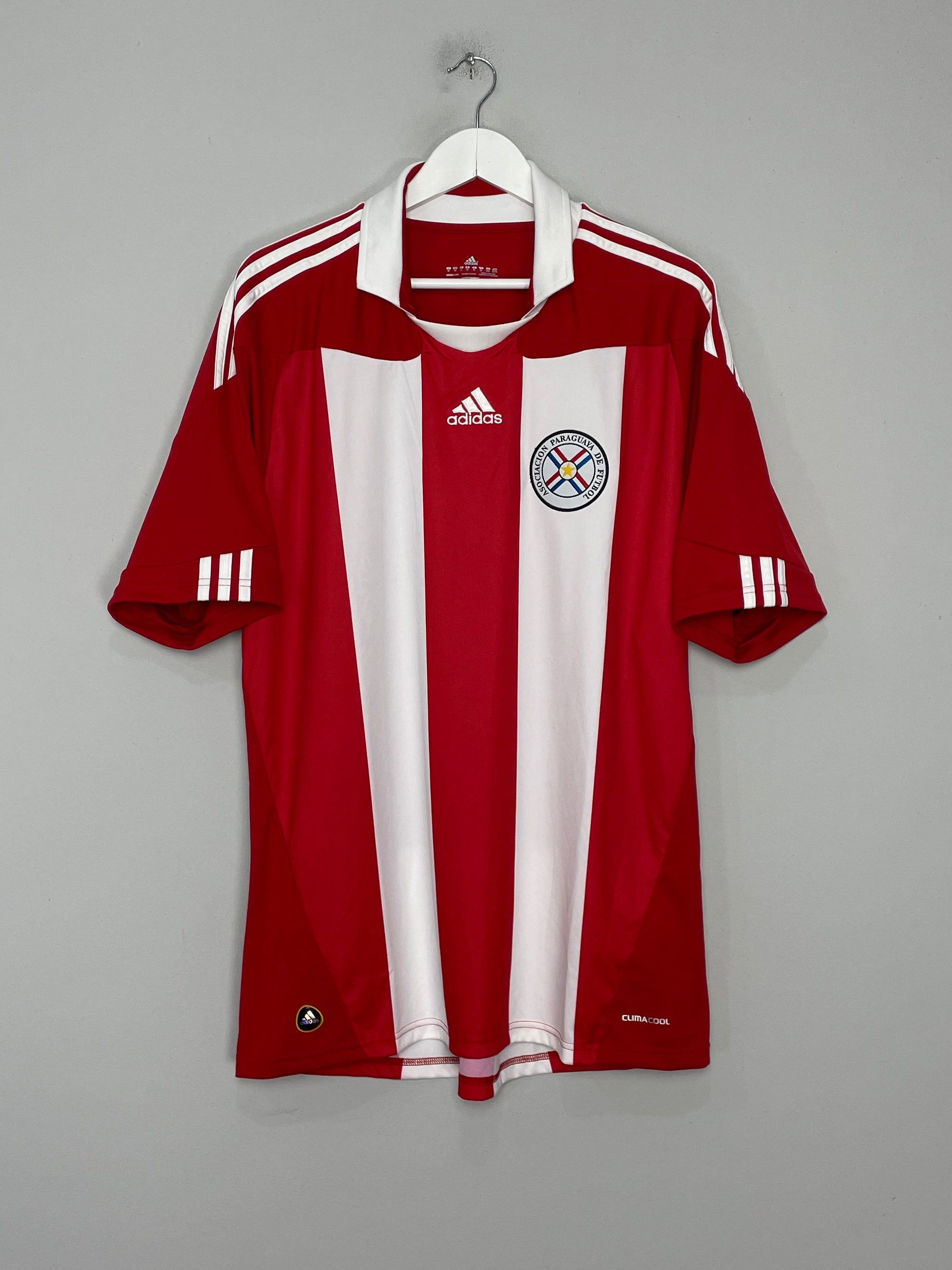 2010/11 PARAGUAY HOME SHIRT (XL) ADIDAS