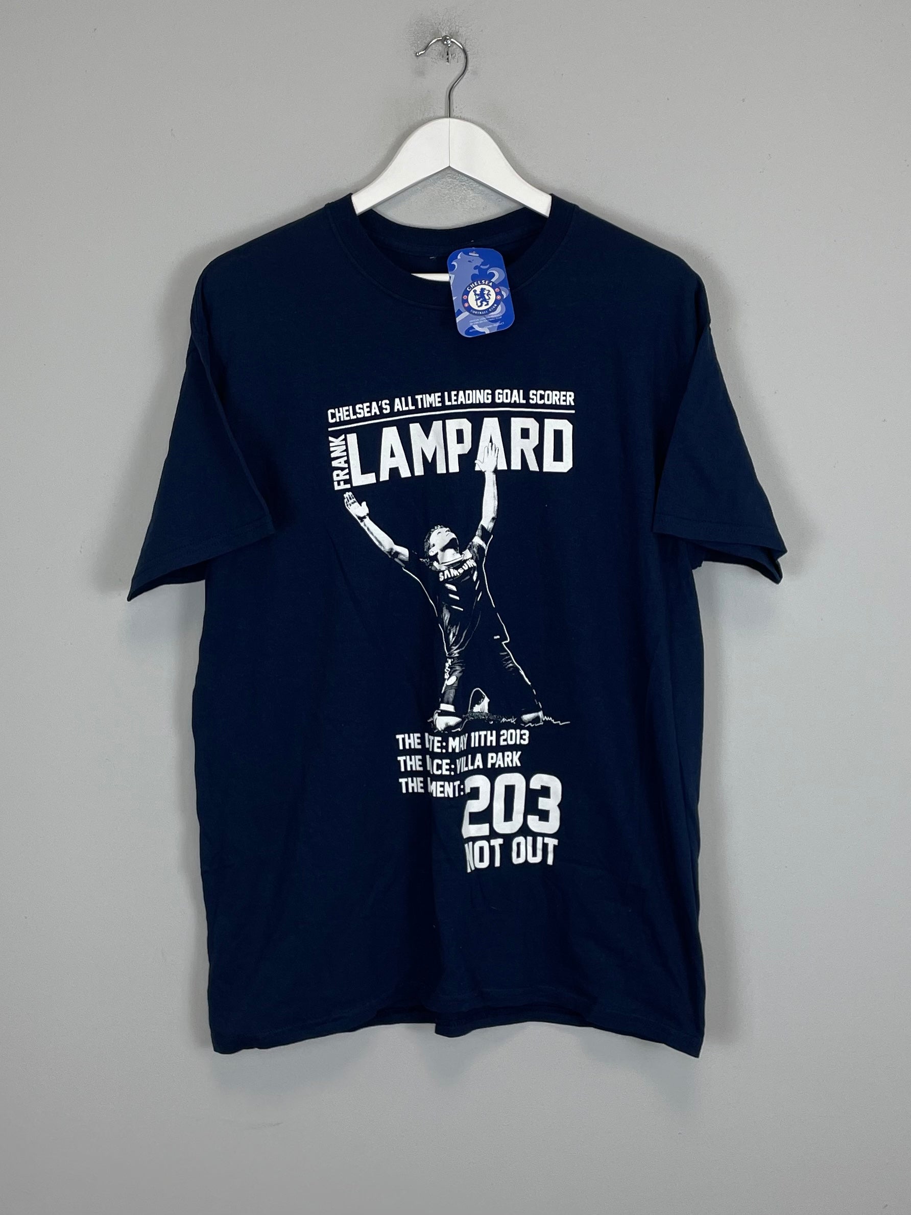 2013 CHELSEA 'FRANK LAMPARD' *BNWT* T-SHIRT (L) OM