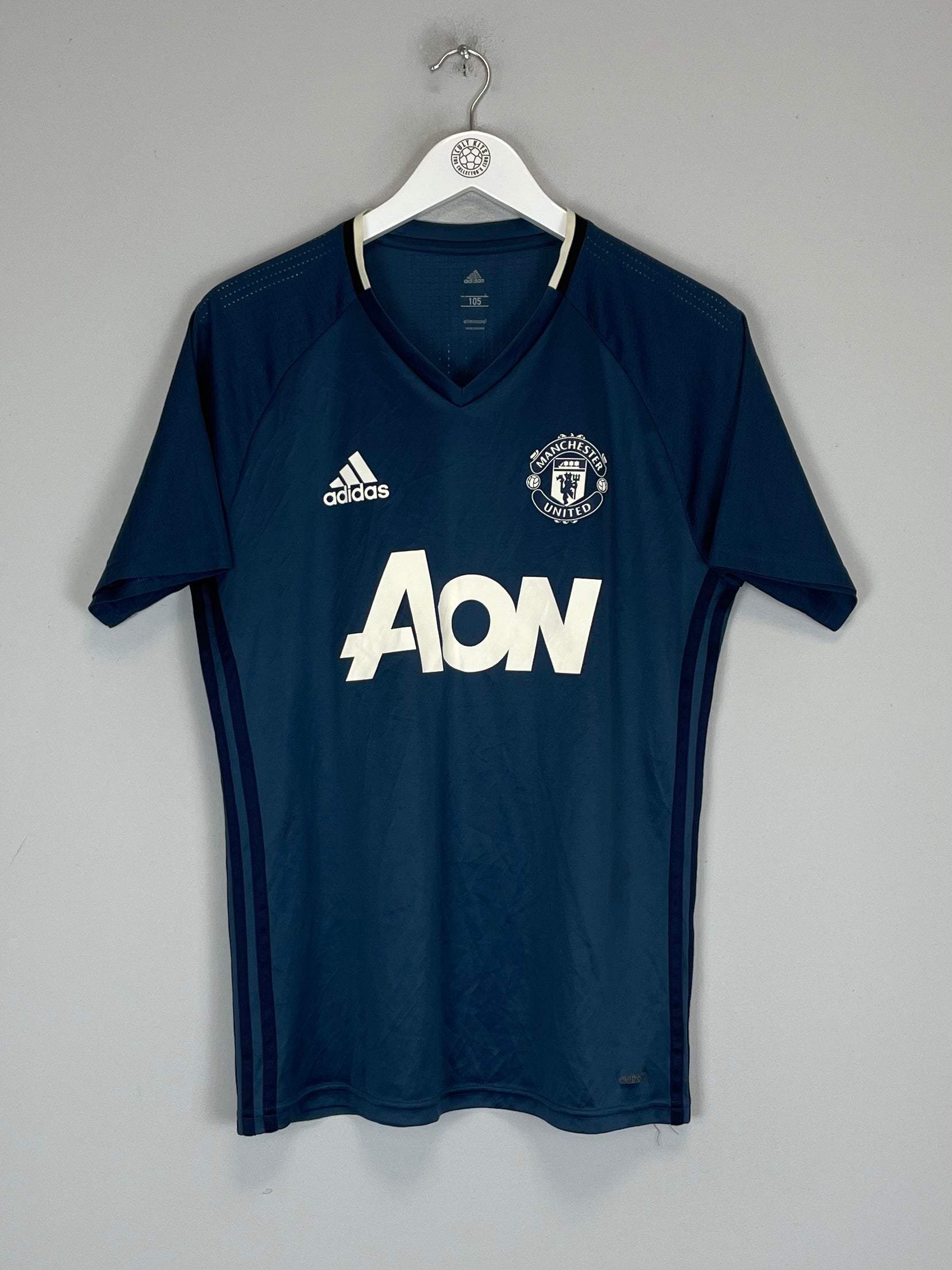 2016/17 MANCHESTER UNITED TRAINING SHIRT (M) ADIDAS