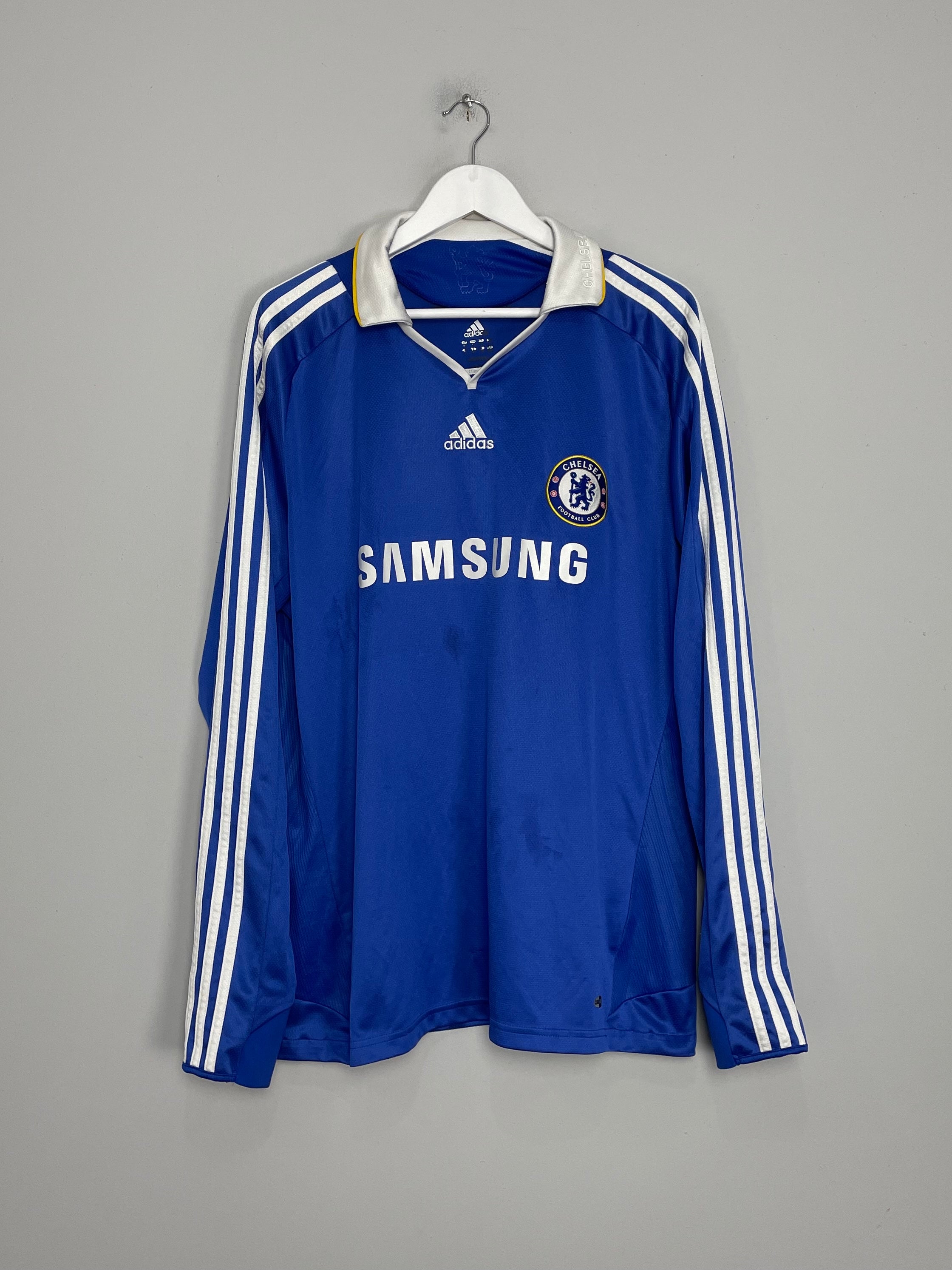 2008/09 CHELSEA L/S HOME SHIRT (XL) ADIDAS