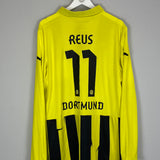 2012/13 DORTMUND REUS #11 L/S HOME SHIRT (XXL) PUMA