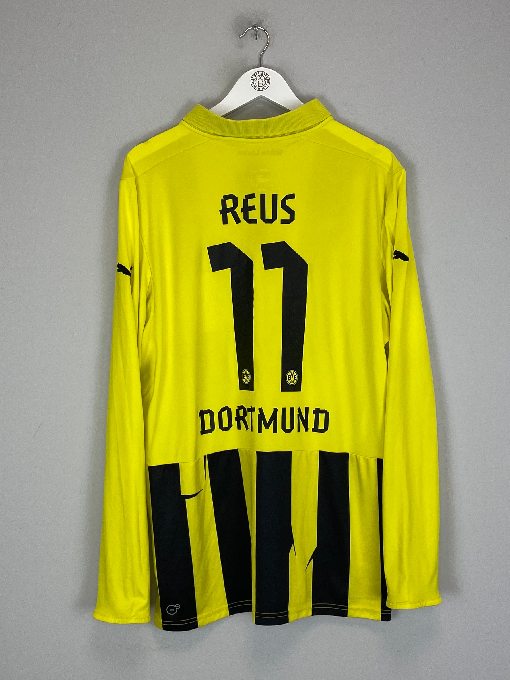 2012/13 DORTMUND REUS #11 L/S HOME SHIRT (XXL) PUMA