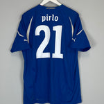 2010/11 ITALY PIRLO #21 HOME SHIRT (L) PUMA