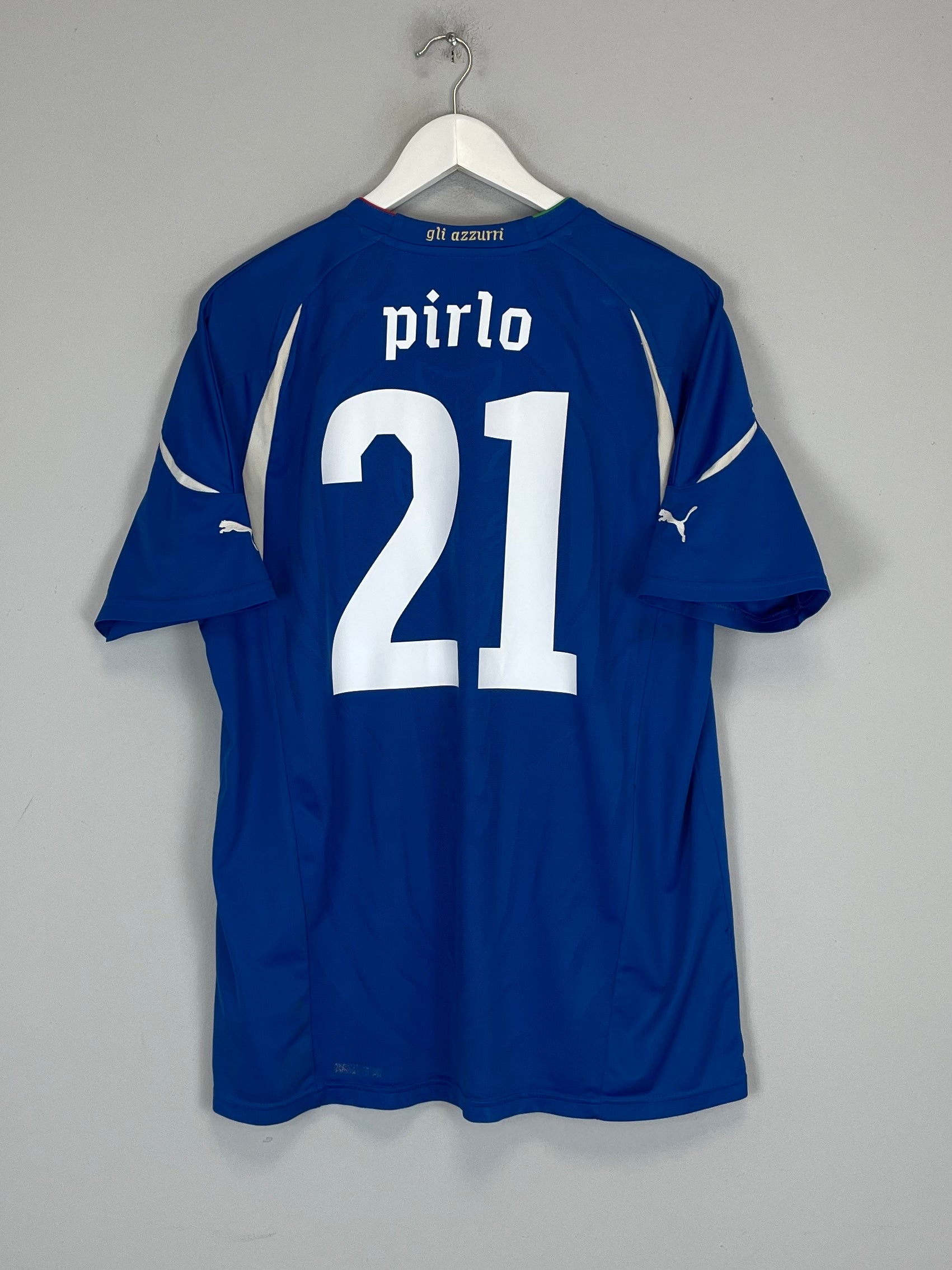 2010/11 ITALY PIRLO #21 HOME SHIRT (L) PUMA