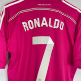 2013/14 REAL MADRID RONALDO #7 AWAY SHIRT (M) ADIDAS