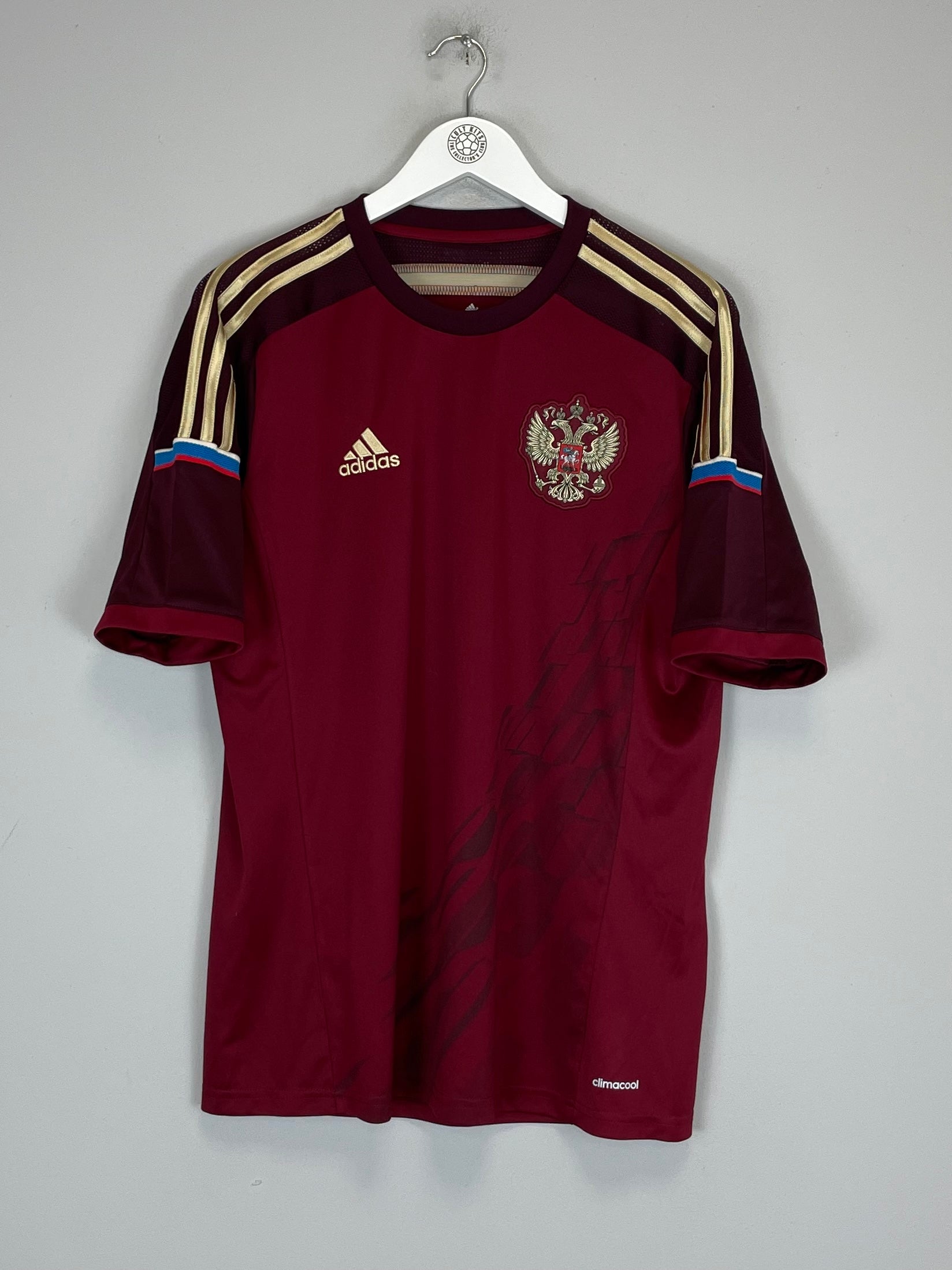 2014/15 RUSSIA HOME SHIRT (M) ADIDAS