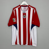 2005/06 CHIVAS GUADALAJARA HOME SHIRT (L) REEBOK