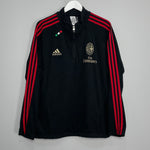 2011/12 AC MILAN 1/4 ZIP FLEECE (M) ADIDAS