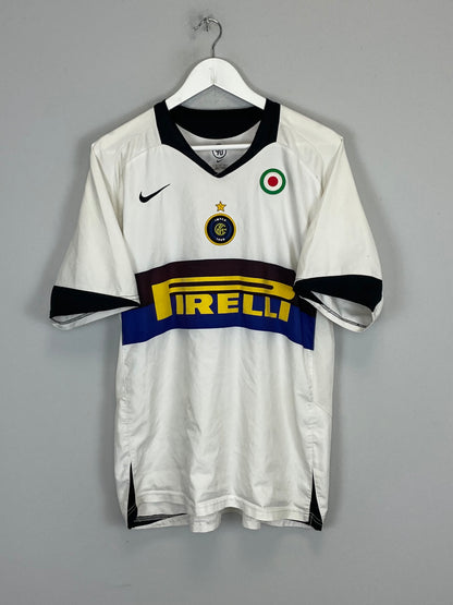 2005/06 INTER MILAN ADRIANO #10 AWAY SHIRT (M) NIKE