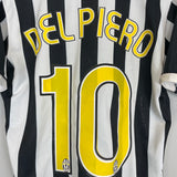 2006/07 JUVENTUS DEL PIERO #10 HOME SHIRT (M) NIKE