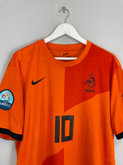 2012/13 NETHERLANDS SNEIJDER #10 HOME SHIRT (XL) NIKE