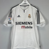 2003/04 REAL MADRID BECKHAM #23 *CHINESE TOUR* HOME SHIRT (M) ADIDAS