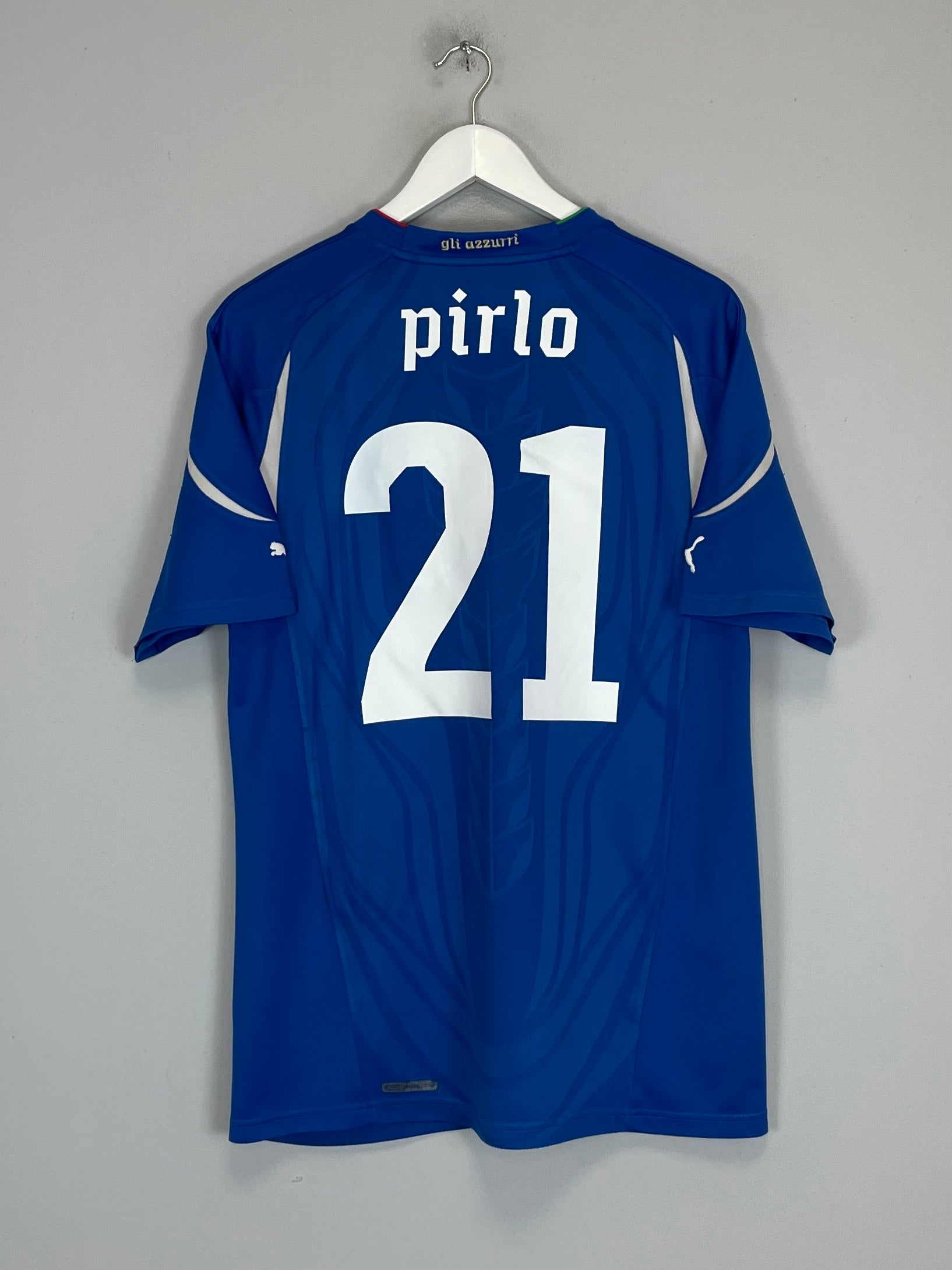 2010/11 ITALY PIRLO #21 HOME SHIRT (L) PUMA