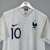 2018/19 FRANCE MBAPPE #10 AWAY SHIRT (M) NIKE