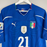 2010/12 ITALY PIRLO #21 HOME SHIRT (XL) PUMA