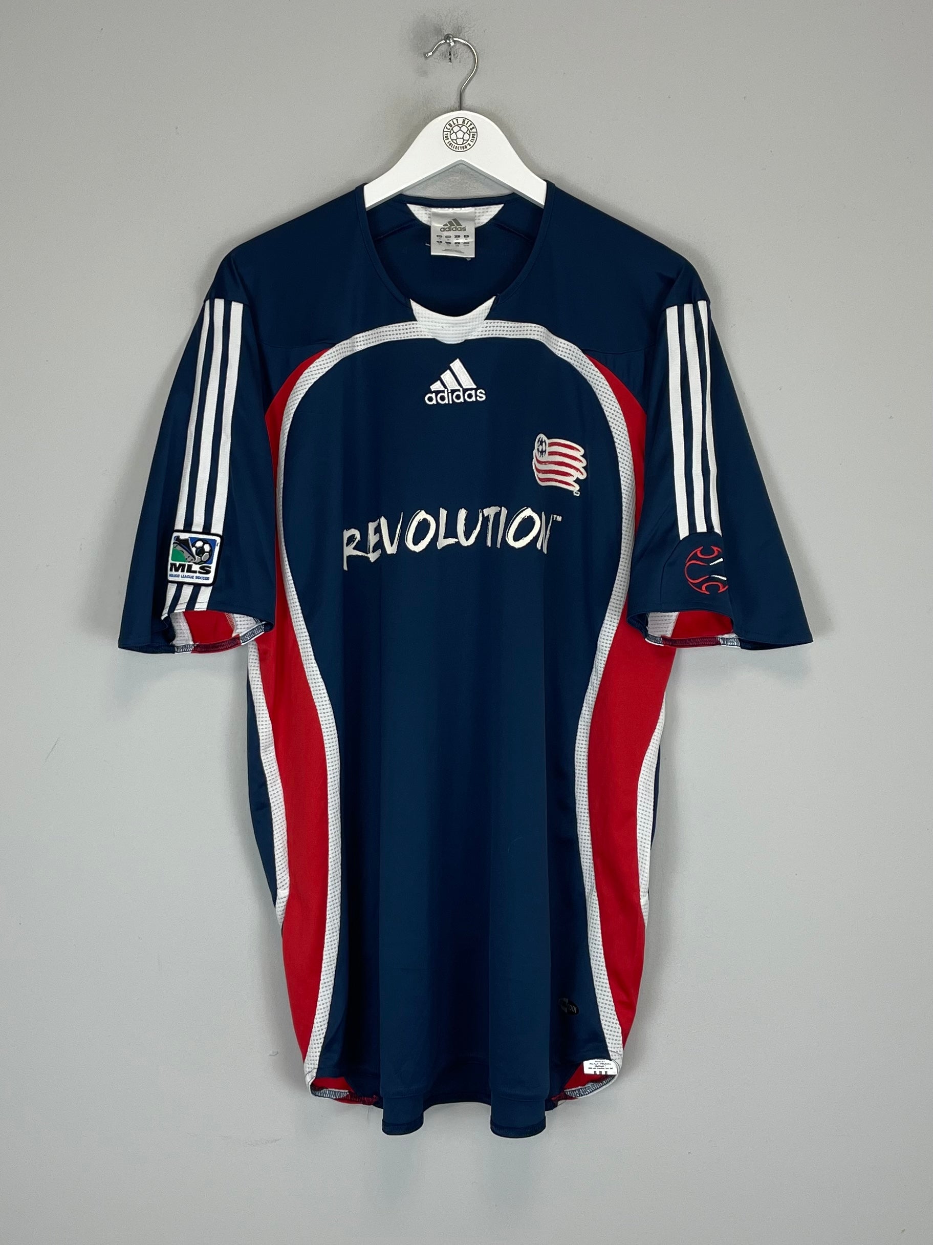 2006/07 NEW ENGLAND REVOLUTION HOME SHIRT (XL) ADIDAS