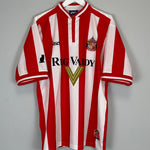 1999/00 SUNDERLAND HOME SHIRT (L) ASICS