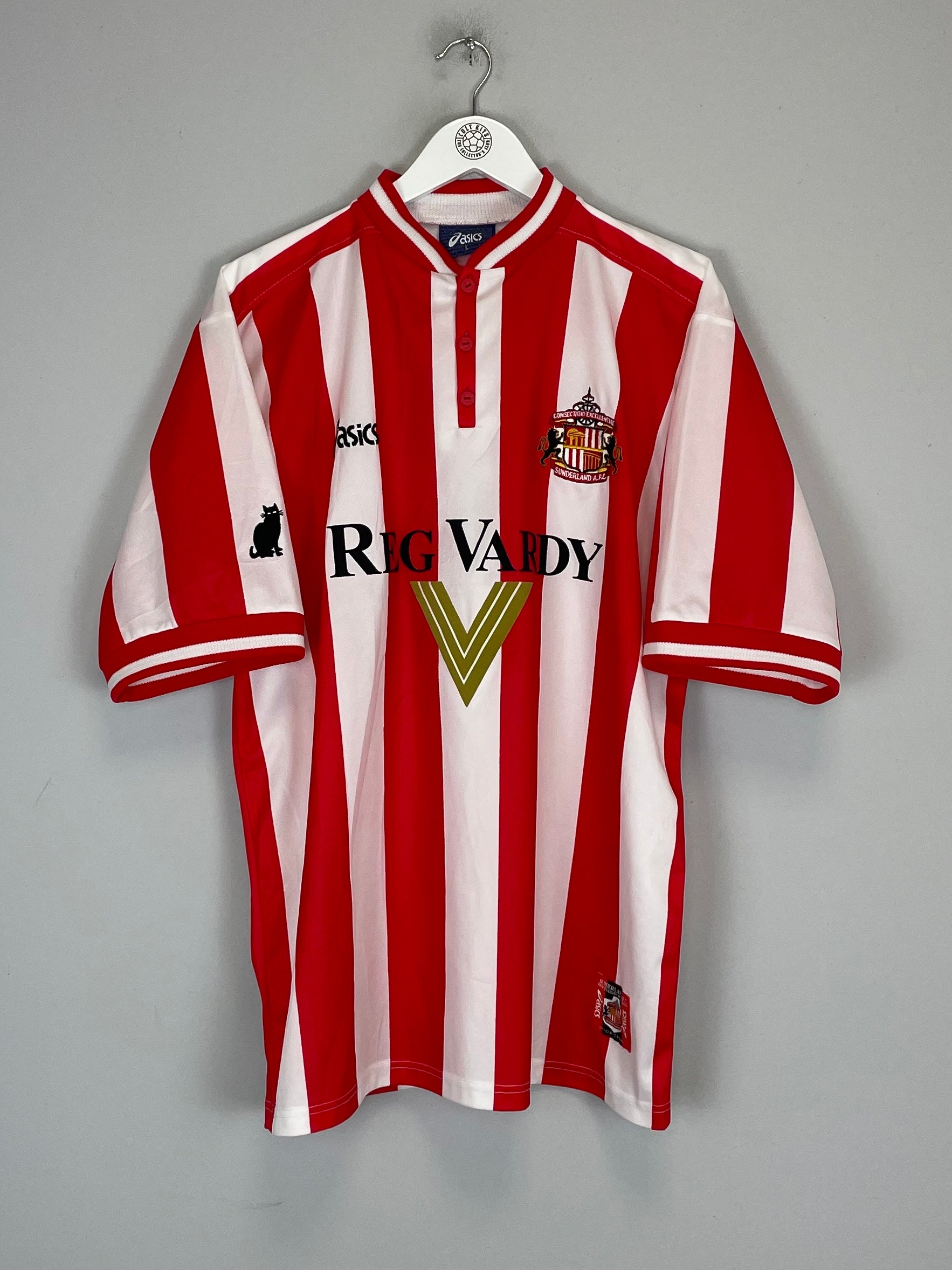 1999/00 SUNDERLAND HOME SHIRT (L) ASICS