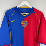 2004/05 FC BASEL HOME SHIRT (XL) NIKE