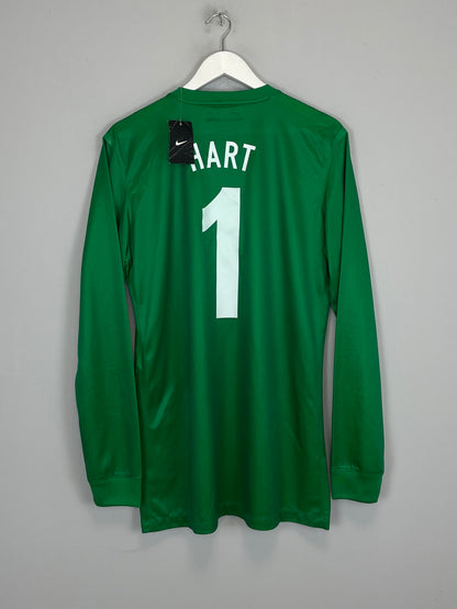 2013 ENGLAND HART #1 150 YEAR *BNWT* PLAYER ISSUE GK SHIRT (L) NIKE