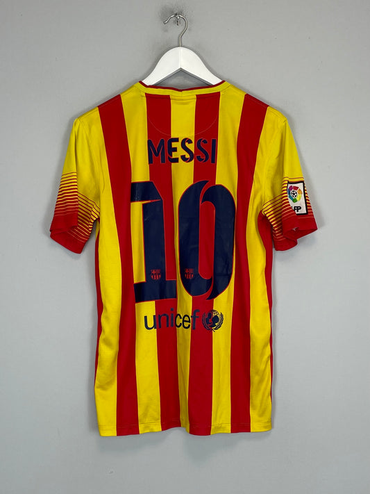 2013/14 BARCELONA MESSI #10 AWAY SHIRT (S) NIKE