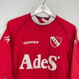 2000/01 INDEPENDIENTE HOME SHIRT (L) TOPPER