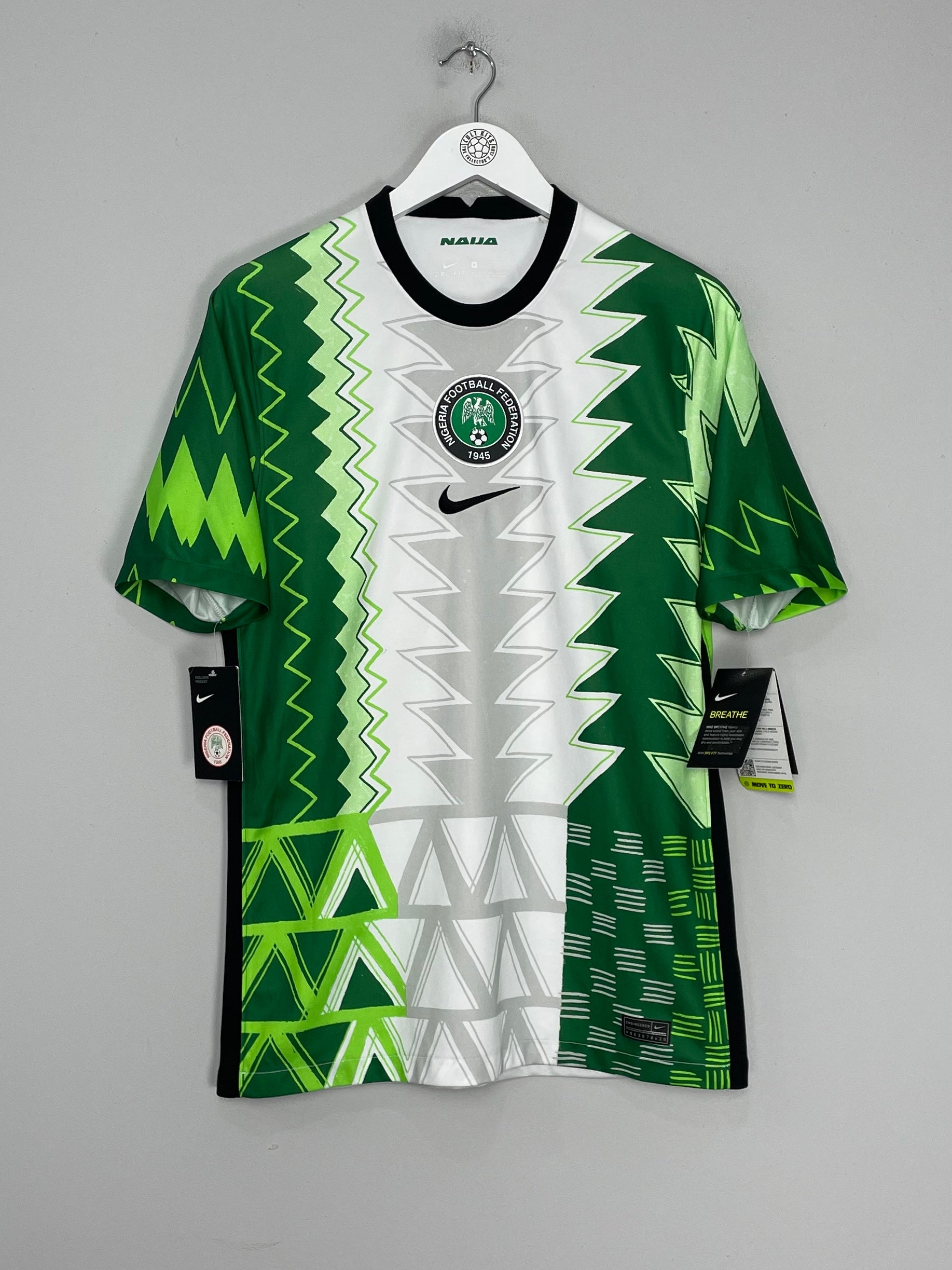 2020/21 NIGERIA *BNWT* HOME SHIRT (M) NIKE