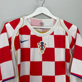 2004/06 CROATIA HOME SHIRT (L) NIKE