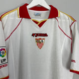 2001/02 SEVILLA HOME SHIRT (L) JOMA